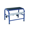 Astro Pneumatic 4577 Masking Machine Mobile Step Masking Machine, 18-Inch Roll Dispenser, Sharp Anodized Blade, 220lbs