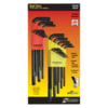 Bondhus Corp. 20199 Hex Key Set Bondhus 20199 22PC. Balldriver SAE & Metric Hex Key Set