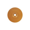 AES Industries 557 Abrasive Backing Plate High Speed Phenolic Backing Plate, 7 In. Dia, 7/8 In. Arbor, 1 Hole Ideal for
