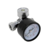 AES Industries 882 Spray Gun Air Regulator Spray Gun Air Regulator, Quick Adjust with Gauge 1/4 In. MNPT Inlet 1/4 In. FNPT