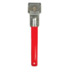 AES Industries 87950 Standard Scraper 8-Inch Steel Inspection Sticker Scraper Vinyl Grip Windshield Decal Razor Tool