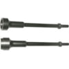 AJAX Tools A1166 Air Tool Punch and Chisel Set Brake Pin and Bushing Driver Set, .401 Shank Turn Type, 10-1/2" Long