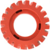 Dynabrade 92255 Grinding Wheel Red-Tred™ Eraser Wheel - 4” Dia. X 3/4” Wide