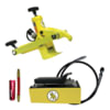Esco 10821 Tire Bead Lifting Tool Yellow Jackit Combi Style Bead Breaker Kit, Metal Hydraulic Pump, 8-Foot Hose