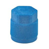 FJC, Inc. 2613 A/C Service Valve Cap R-134a A/C Low Side Service Port Cap, 9mm x 1.0 Thread, Blue