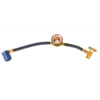 FJC, Inc. 6037 A/C System Charging Hose Reusable R-134a U-Charge Hose with Low-Side Pressure Gauge for Self-Sealing Cans