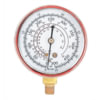 FJC, Inc. 6127 Manifold Pressure Gauge Dual Scale A/C Manifold Replacement Pressure Gauge, High Side Red, R-12, R-22, and