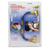 FJC, Inc. 6846 A/C System Charging Hose Reusable R-1234yf Charging Service Hose and Integrated Low-Side Pressure Gauge