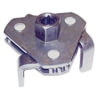 Cal-Van Tools 988 Oil Filter Wrench Three-Legged Oil Filter Wrench, 3/8" Drive Gear-Driven Tool for 2-3/8" to 3-3/4" Filters