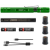 Coast 21519 HP3R Rechargeable Focusing Penlight, Green