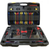 CTA Tools 7662 Electrical Circuit Testing Tool 92-Piece Master Electrical Testing Wire Line Terminal Probe Lead Adapter Kit