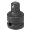 Grey Pneumatic 2238A Bit Driver Adapter 1/2" Drive, 1/2" Female End x 3/4" Male End, with Friction Ball