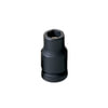 Grey Pneumatic 908RG Socket 1/4" Drive x 1/4" Hex Size, 0.91" Length, Magnetic Impact Socket, Type I Shape