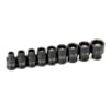 Grey Pneumatic 9709G Socket Set 1/4" Drive 9 pc. Magnetic Impact Socket Set
