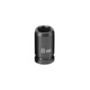 Grey Pneumatic 908MS Socket 1/4" Drive x 8mm Hex Size, 23mm Length, Impact Socket, Type I Shape