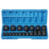 Grey Pneumatic 1719 Socket Set 19 Pc. 1/2" Drive 12 Point Fractional Impact Socket Set
