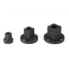 Grey Pneumatic 103RA Socket Adapter Set 3-Piece Low-Profile Sleeve-Type Reducing Adapter Set with Magnetic Retention