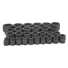 Grey Pneumatic 8129 Socket Set 3/4" to 2-1/2" Drive Socket Set - Standard Length, 12-Point Sizes