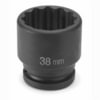 Grey Pneumatic 3136M 3/4" Drive x 36mm 12 Point Standard Impact Socket