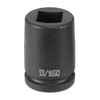 Grey Pneumatic 3317S Socket 3/4" Drive x 17mm Square Size, 4-Point, 62mm Length, Impact Socket