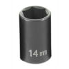 Grey Pneumatic 1014M Socket 3/8" Drive x 14mm Standard Impact Socket