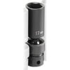 Grey Pneumatic 1017UMD Socket 3/8" Drive x 17mm Hex Size, 80mm Deep Length, Universal Impact Socket