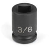 Grey Pneumatic 1010FP 3/8" Drive x 5/16" Square Female Pipe Plug Socket