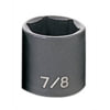 Grey Pneumatic 1028R Socket 3/8" Drive x 7/8" Hex Size, 1.18mm Length, Impact Socket, Type II Shape