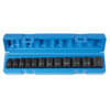 Grey Pneumatic 1202 Socket Set 3/8” Dr. 12 Pc. 12 Pt. Standard Length Set