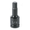 Grey Pneumatic 9905F Socket Driver Bit 1/4" Drive x 5/32" Hex Size, 1.38" Length, Impact Socket Driver Bit