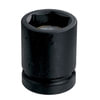 Grey Pneumatic 1014RG Socket 3/8" Drive x 7/16" Hex Size, 1.18" Length, Magnetic Impact Socket, Type I Shape