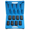 Grey Pneumatic 9108D Socket Set 8-Piece, 1" Drive, 7/8" to 1-1/2" Deep Length, Impact Socket, with Metal Case