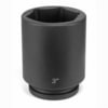 Grey Pneumatic 4024D Socket 1" Drive x 3/4" Hex Size, 3.54mm Deep Length, Impact Socket, Type I Shape
