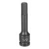 Grey Pneumatic 29164F Socket Driver Bit 1/2" Drive x 1/2" Hex Size, 3.94" Length, Impact Socket Driver Bit