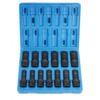 Grey Pneumatic 1313UMD Socket Set 13-Piece, 1/2" Drive, 12mm to 24mm Size, Deep Length, Universal Impact Socket Set