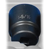 Grey Pneumatic 2142R Socket 1/2" Drive x 1-5/16" 12-Point Size, 1.97mm Length, Impact Socket, Type III Shape