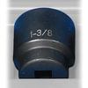 Grey Pneumatic 2144R Socket 1/2" Drive x 1-3/8" 12-Point Size, 1.97mm Length, Impact Socket, Type III Shape