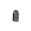 Grey Pneumatic 2012R Socket 1/2" Drive x 3/8" Hex Size, 1.5 mm Length, Impact Socket, Type I Shape