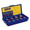 Hanson 54019 Screw Extractor Set 9-Piece Metric Bolt Extractor Set