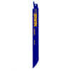 Hanson 372810P5 Reciprocating Saw Blade, Wood & Metal Cutting, 8 Inch, 10 Teeth Per Inch, 5 pack