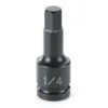 Grey Pneumatic 9910M Socket Driver Bit 1/4" Drive x 10mm Hex Size, Metric, 35mm Length, Socket Driver Bit