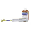 Mastercool 53123 A/C System Dye Injector Refillable Universal Dye Injector with Auto Shut-Off Valve Adapter and 2 oz AC Dye