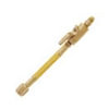Mastercool 82495 A/C Refrigerant Hose A/C Refrigerant Hose - 1/2" x 1/2" Yellow Straight Hose with Manual Shut-Off Valve