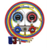 Mastercool 83272 Manifold Pressure Gauge R1234yf 2-Way Brass Manifold Gauge Set
