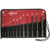 Mayhew Tools 62254 Air Tool Hammer and Punch Set 5-Piece Roll Pin Pilot Punch Kit with Heavy Duty Tension Pin Driver Hand