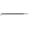 Mayhew Tools 40154 Pry Bar 21" Ladyfoot Pry Bar with Solid Forged Rocker Head and Pointed Alignment Shaft