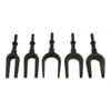 Mayhew Tools 31940 Multi-Purpose Hardware Pneumatic Separating Pickle Fork Set - 5 Pc., 0.401 in. Parker Shank