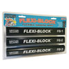 Motor Guard AP-6 Sanding Block Kit Assortment of 3 Flexi-Block Sanding Bars