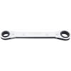 Lang RB2428 Air Ratchet Wrench 3/4" x 7/8" 12-Point Straight Head Reversible Ratcheting Chrome Double Box End Wrench