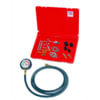 Lang TU-24A-PB Exhaust Backpressure Tester Three-Way Exhaust Back Pressure Kit with 2-1/4" Special Gauge and 6' Hose